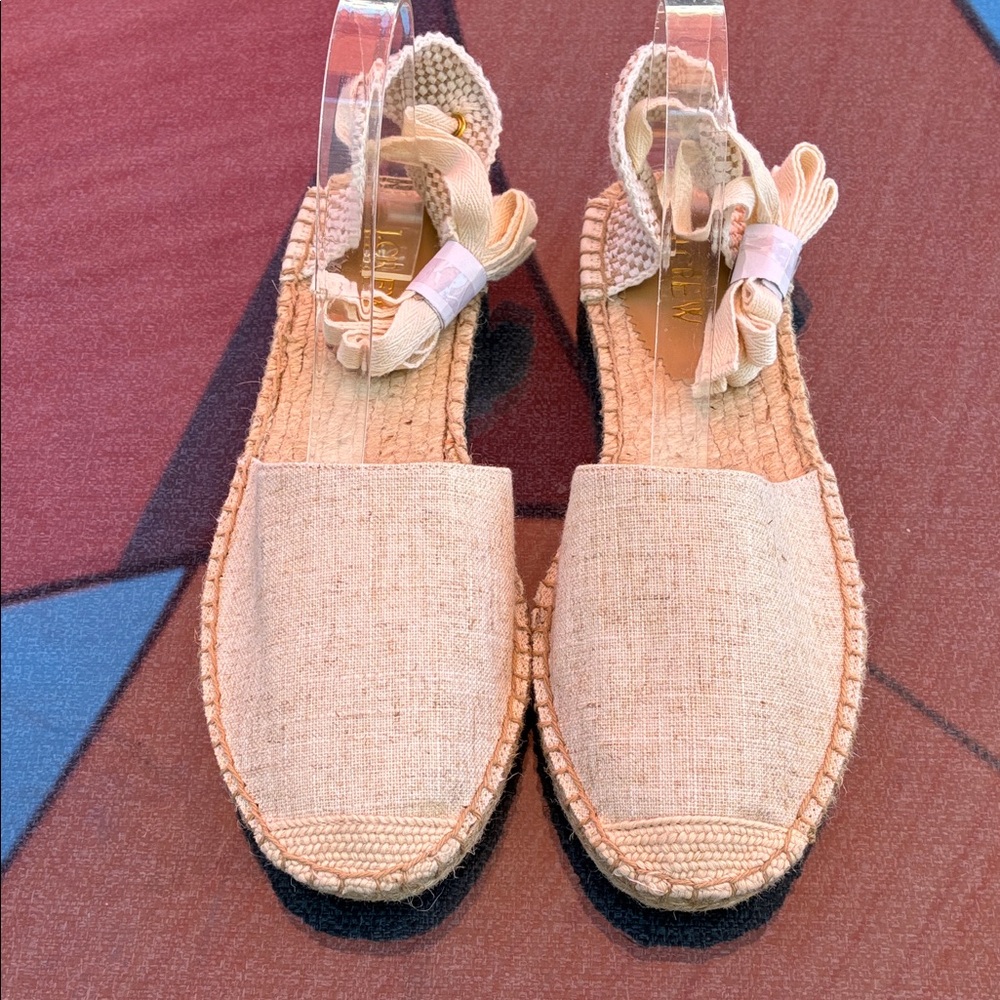 J.Crew Beige Espadrille Flats